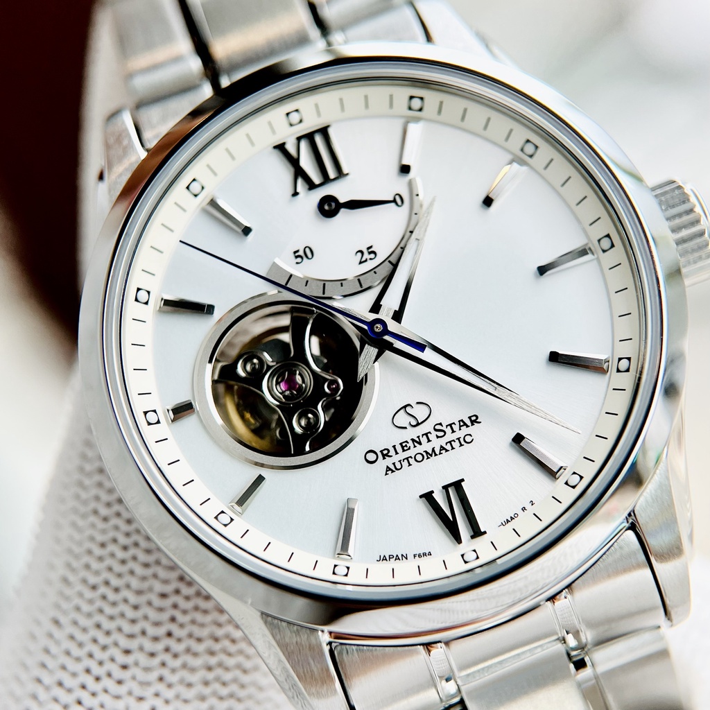 Đồng hồ nam dây thép Orient Star RE AT0003S00B