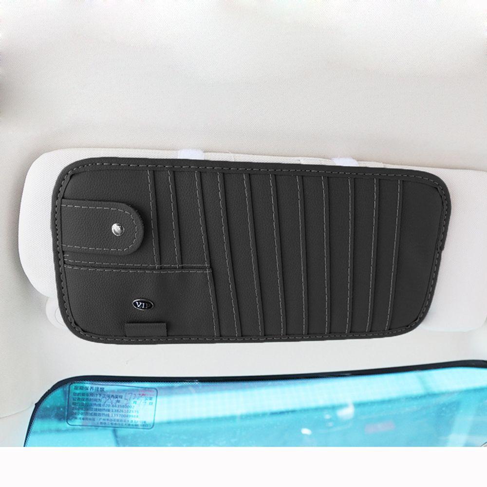 Ví Đựng Thẻ Gắn Tấm Che Nắng Nhiều Ngăn Tiện Lợi