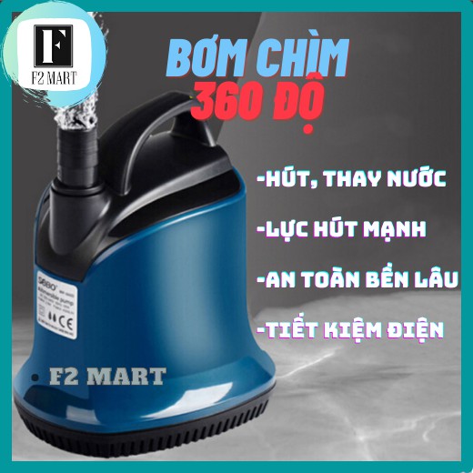 Bơm Chìm Hút Đáy 360 Độ Sobo WP - 100D-200D-300D