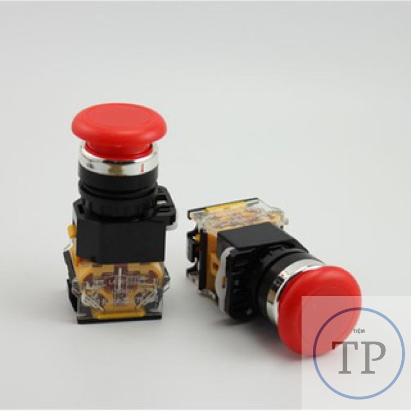 CÔNG TẮC NÚT NHẤN KHẨN - NÚT DỪNG KHẨN CẤP- PHI 22 và 25 - NHẤN GIỮ