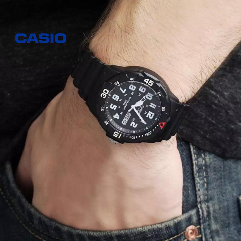 Đồng hồ nam CASIO MRW-200H-1BVDF chính hãng - Bảo hành 1 năm, Thay pin miễn phí