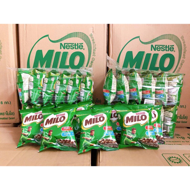 Lốc 12 Gói Snack Ngũ Cốc Milo