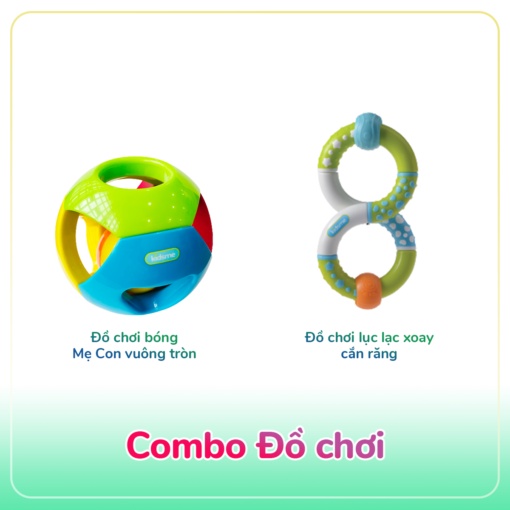 Đồ chơi cắn răng, nướu Con ong và Bộ liên kết KIDSME - CP007