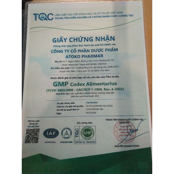 Sữa bột OraCare Gold Sure - 900g