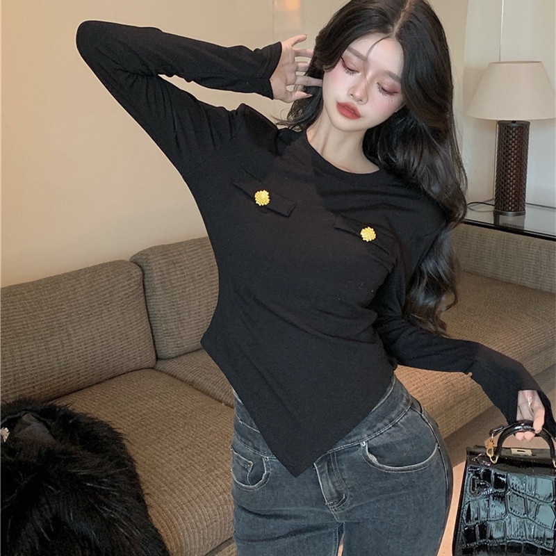 Đầm tay dài dáng ôm thời trang thu đông cho nữ