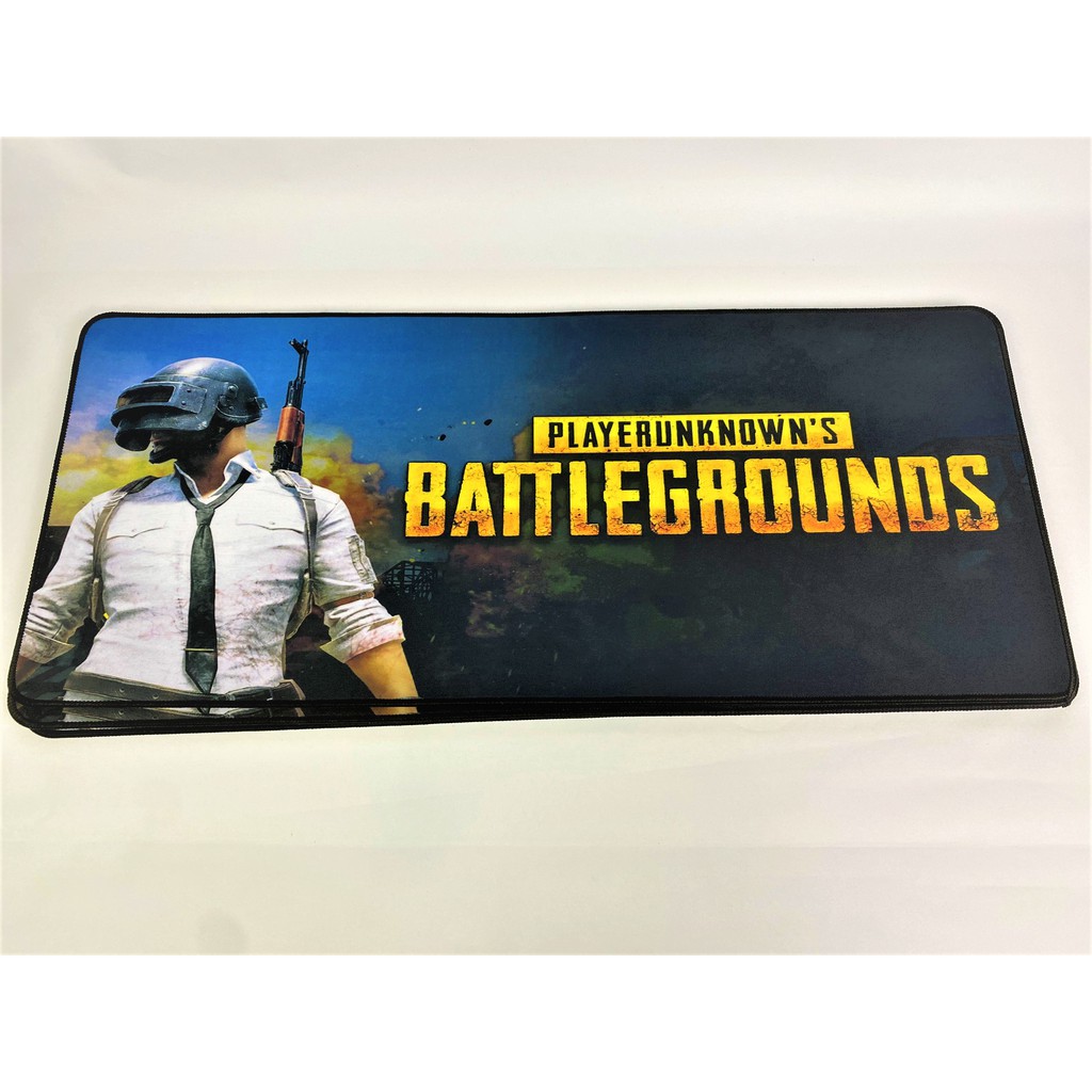 Bàn di chuột và Lót chuột cao cấp PUBG khổ lớn 30*70 cm dành cho máy tính để bàn