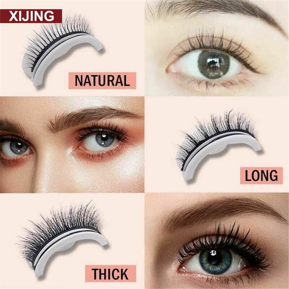 【COD】Set 2 Lông Mi Giả Tự Dính Có Thể Tái Sử Dụng Tiện Lợi