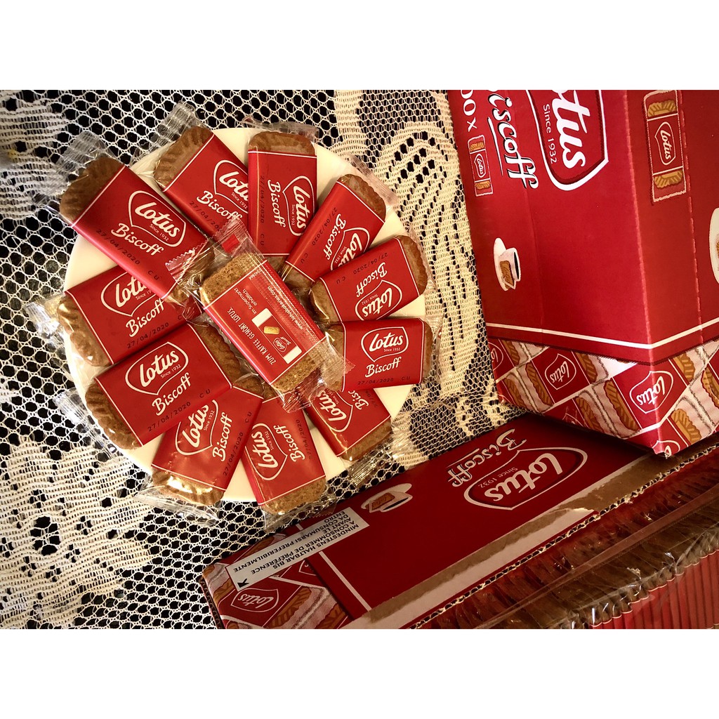 <Gói 50 chiếc> Bánh quy Lotus Biscoff thơm giòn vị quế | BigBuy360 - bigbuy360.vn