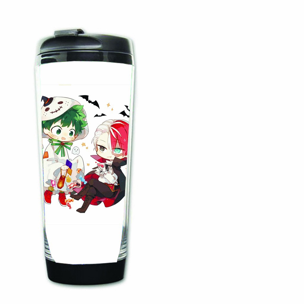 Bình đựng nước in hình Học Viện Anh Hùng BOKU NO HERO ACADEMIA My Hero Academy anime chibi xinh xắn