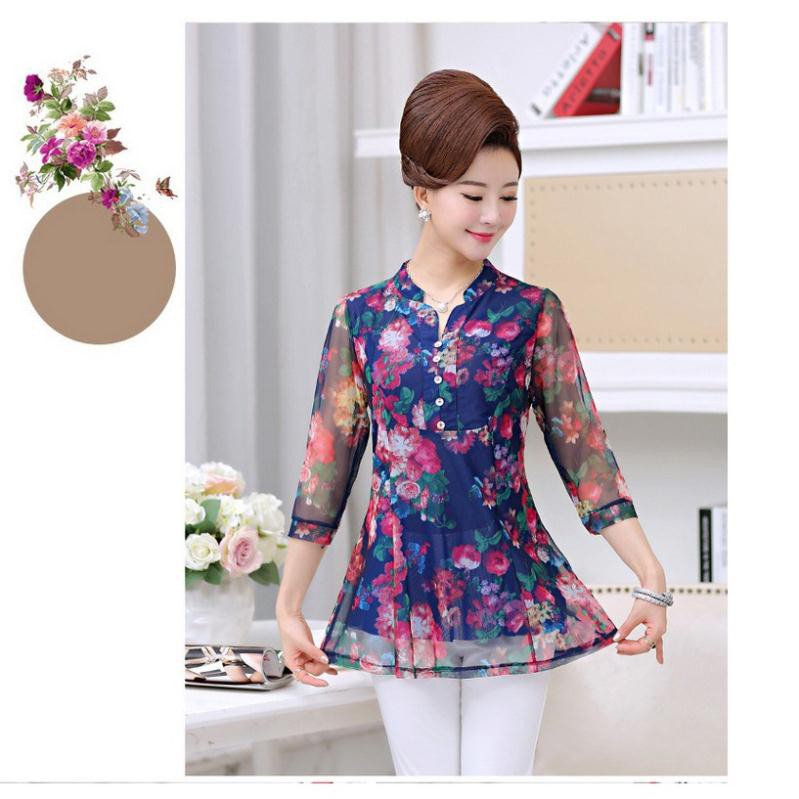 ÁO KIỂU NỮ TRUNG NIÊN hàng Quảng Châu