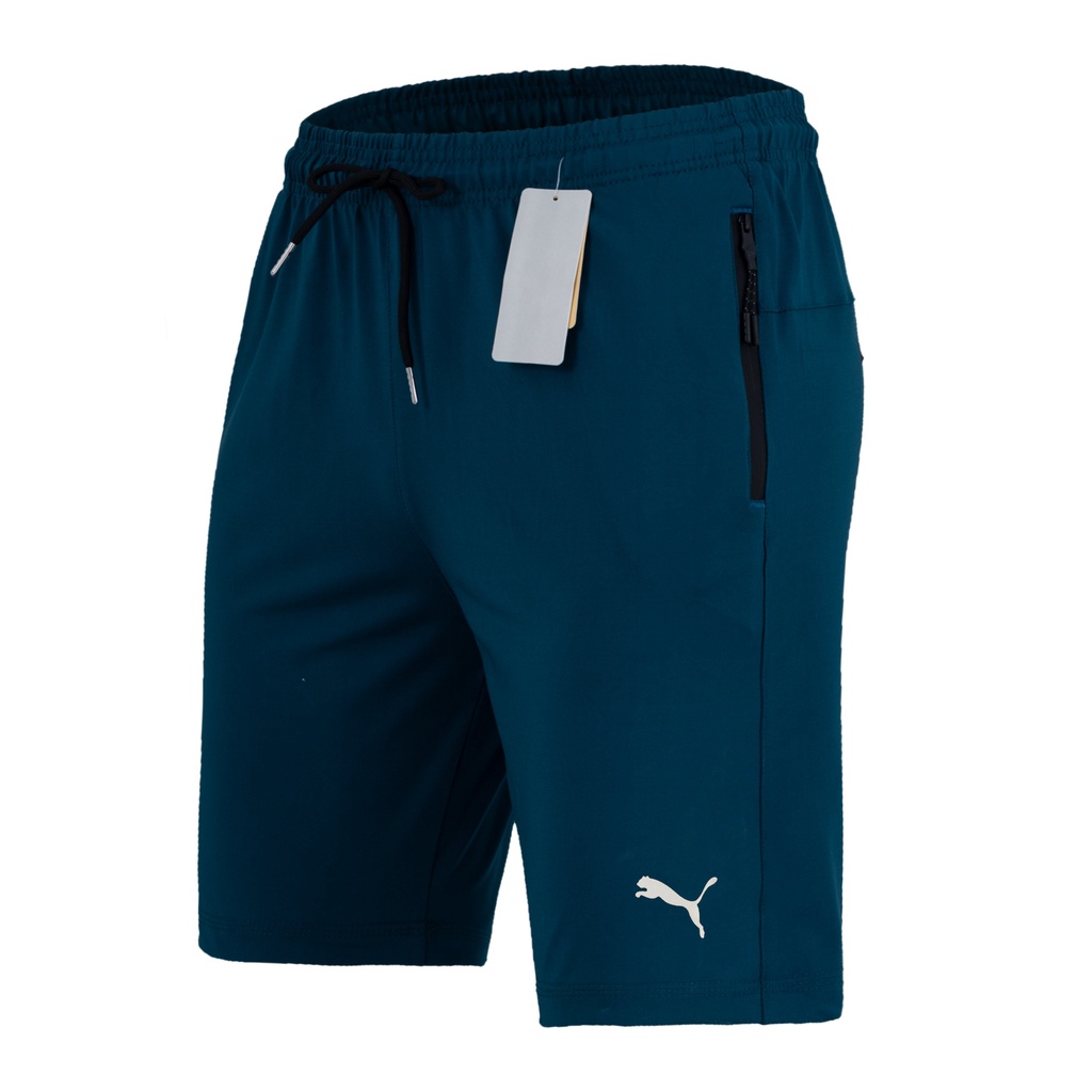 Quần short thun nam thể thao, chất liệu thun poly co giãn 4 chiều, vải mềm mịn không xù lông bai nhão -Q52