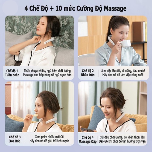 Máy massage cổ Xiaomi Jeeback G6