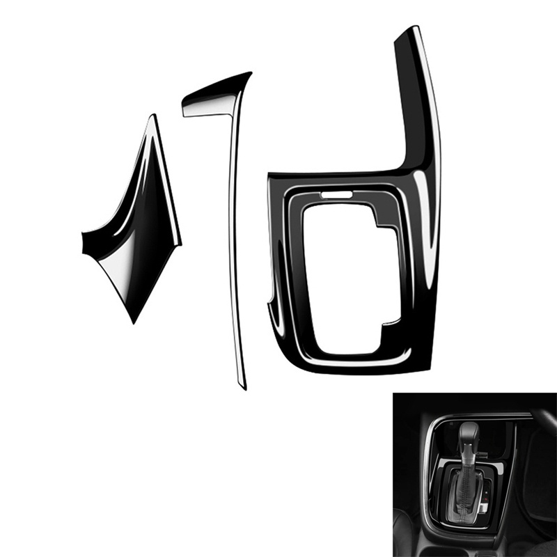 Bộ 3 Đề Can Dán Bảng Điều Khiển Hộp Số Xe Hơi Honda HRV HR-V Vezel 2021 2022 RHD