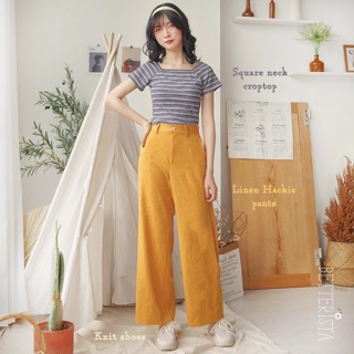Áo Croptop Cổ Vuông