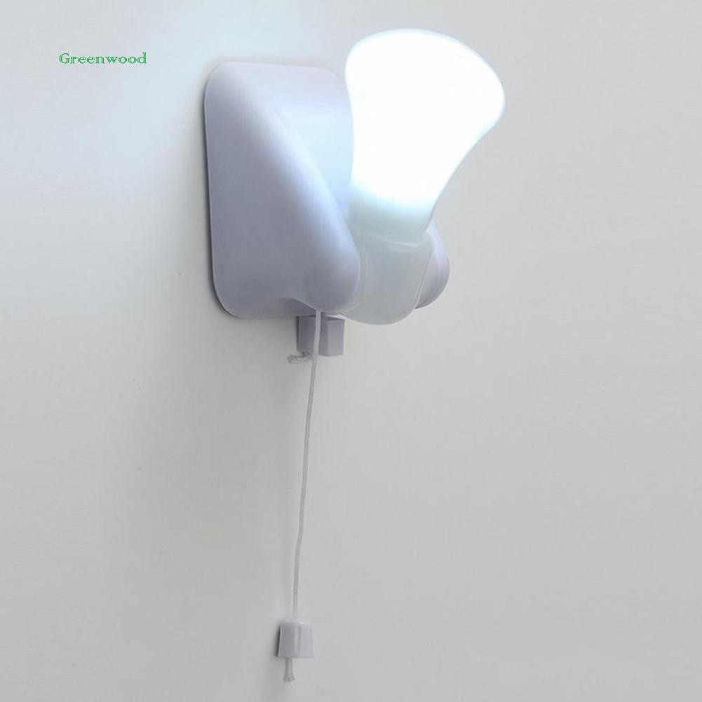 Bóng đèn LED mini đa năng chạy bằng pin thiết kế dán tường tiện lợi