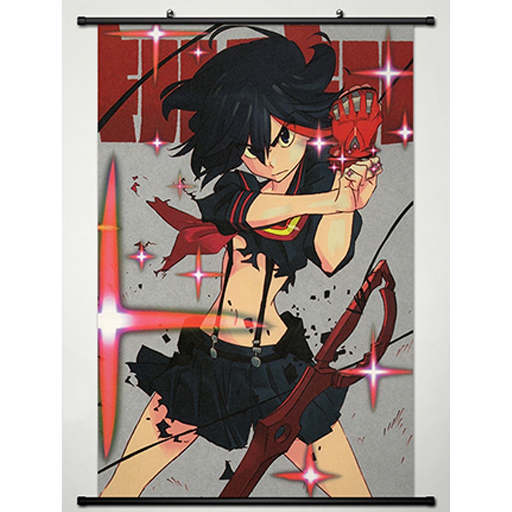 Poster vải anime Kill la kill 30x45 tranh vải