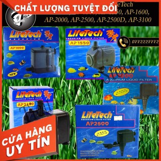 Máy Bơm Nước, Máy Thuỷ Canh LifeTech cho Bể Cá AP1000 - AP1200 - AP1550 - AP1600 - AP2000 - AP2500 - AP2500D - AP3100
