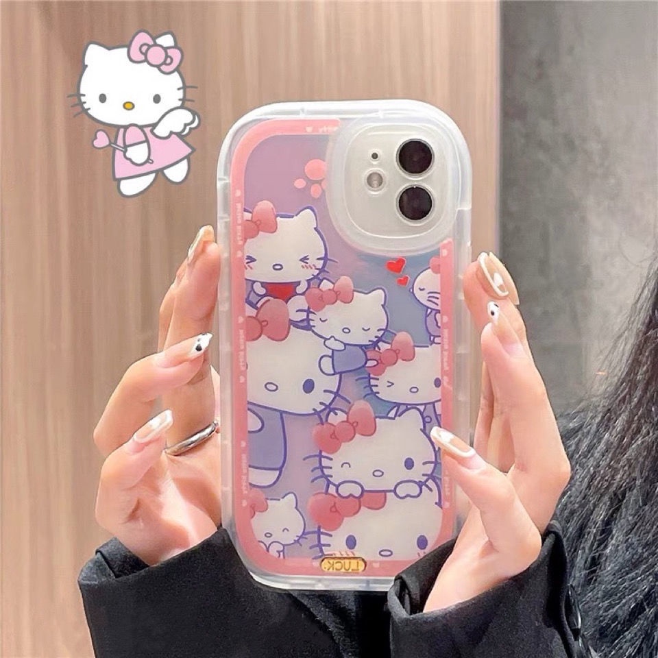 Ốp Điện Thoại Silicon Mềm Hình Mèo Hoạt Hình Cho IPhone 12 13 11 Pro Max X Xs Max Xr