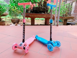 [Chuyên sỉ] Xe trượt Scooter 3 bánh có bánh xe phát sáng cho bé yêu
