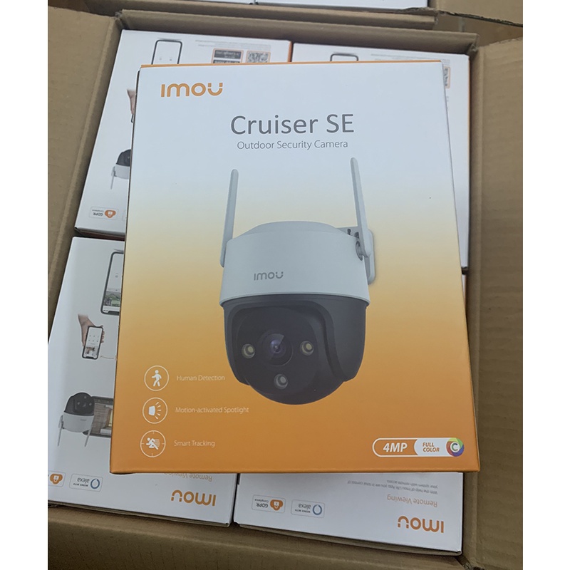 Camera IMOU IP Wifi ngoài trời S21FP 2MB, S41FP 4MB 2K Màu Đêm, xoay 360 - Chính hãng