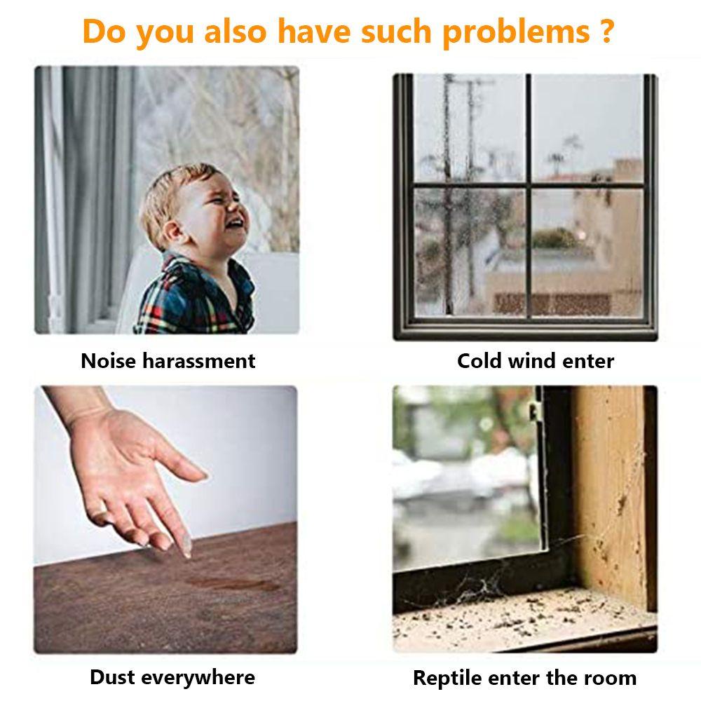 Cuộn Dây Dán Khe Hở Cửa Chống Va Chạm Dài 5M Tiện Dụng