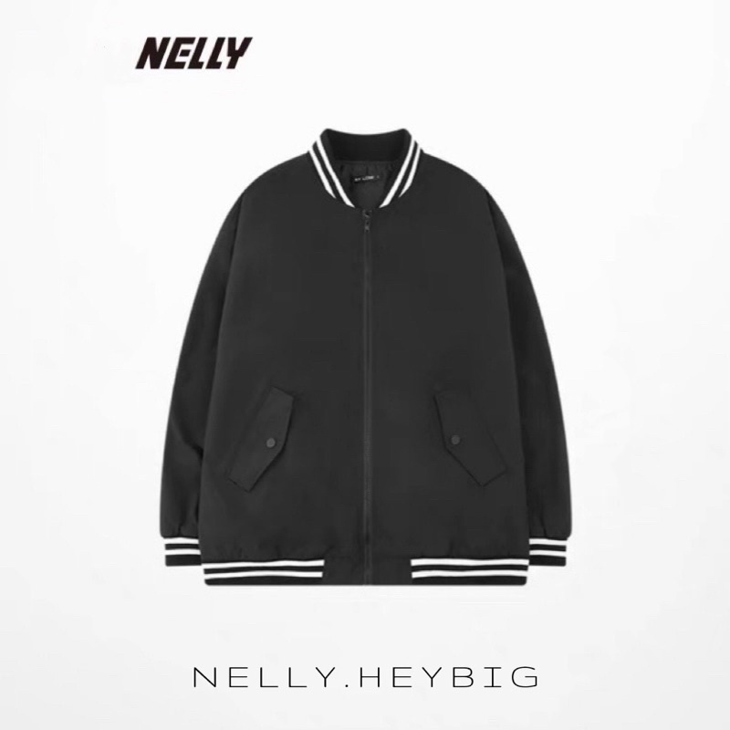 Áo khoác Nelly Heybig  dáng unisex form rộng 59 36 100