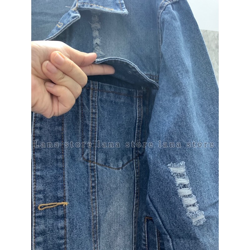 Áo Khoác Jeans Nam form Quảng Châu MNM ( ảnh thật ) | BigBuy360 - bigbuy360.vn