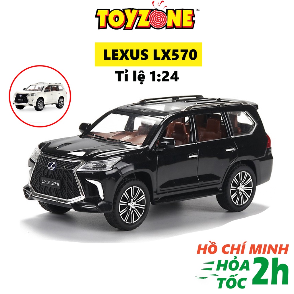 Xe Mô Hình Lexus LX570 Tỉ Lệ 1:24 Hãng CheZhi
