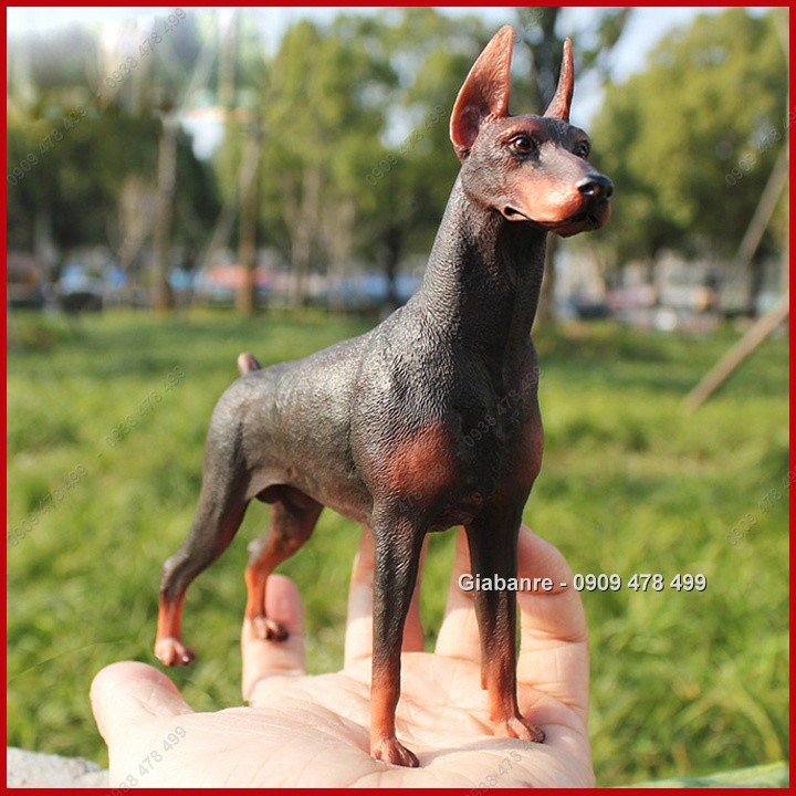 Mô Hình Chó Giữ Nhà Dáng Đẹp Doberman - 4686.1