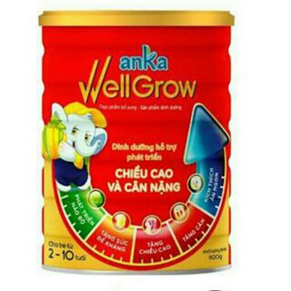 Thanh Lý Combo 2 Lon Sữa  Anka Well Gow 400g