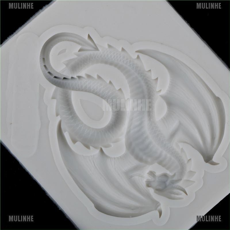 Khuôn Silicone Tạo Hình Rồng Trang Trí Bánh