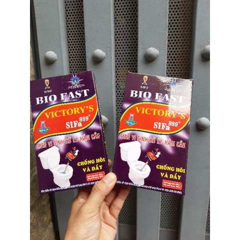 Men Vi Sinh Khử Mùi Hôi Hầm Cầu, Bể Phốt Bio Fast 300g - Sifa