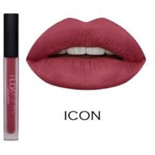 Son kem lì Huda Liquid Matte ( màu Icon và Bombshell)