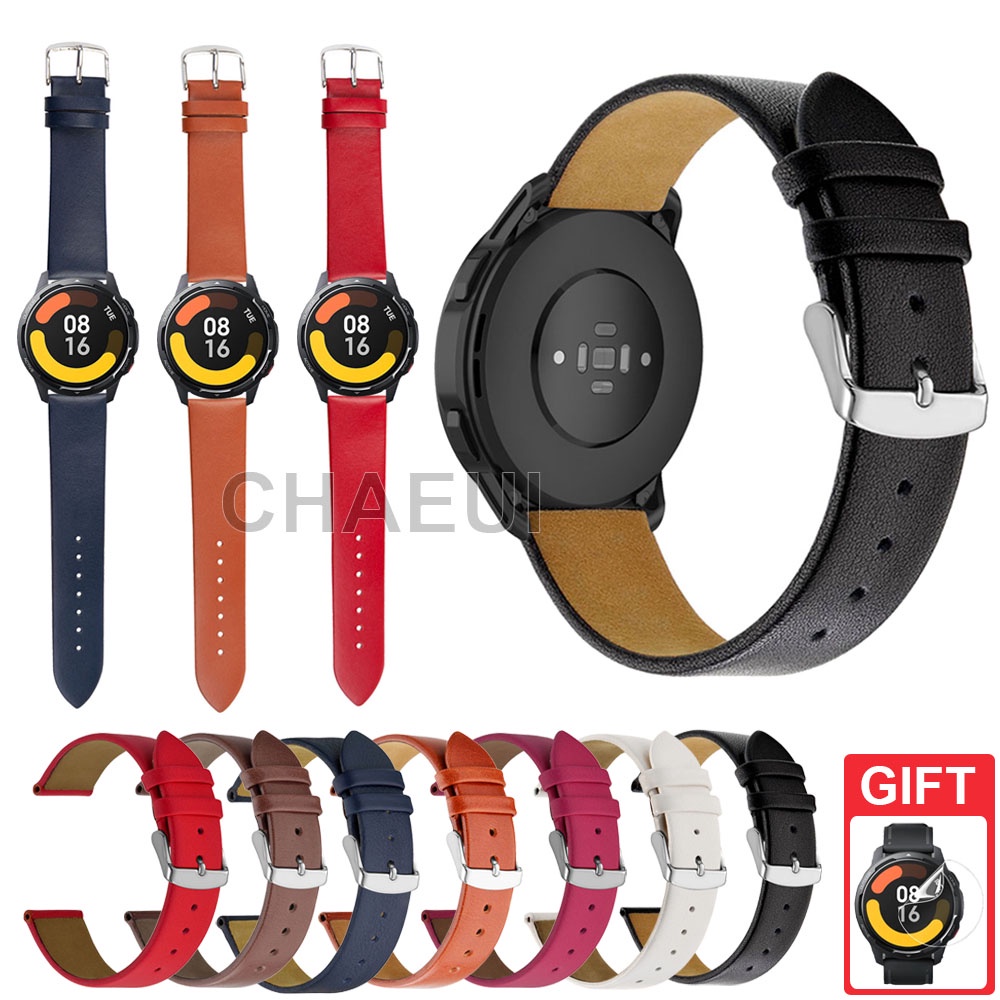 Dây Đeo Bằng Da Thay Thế Cho Đồng Hồ Thông Minh Xiaomi Watch S1 Active / S1 / Mi Watch Color 2