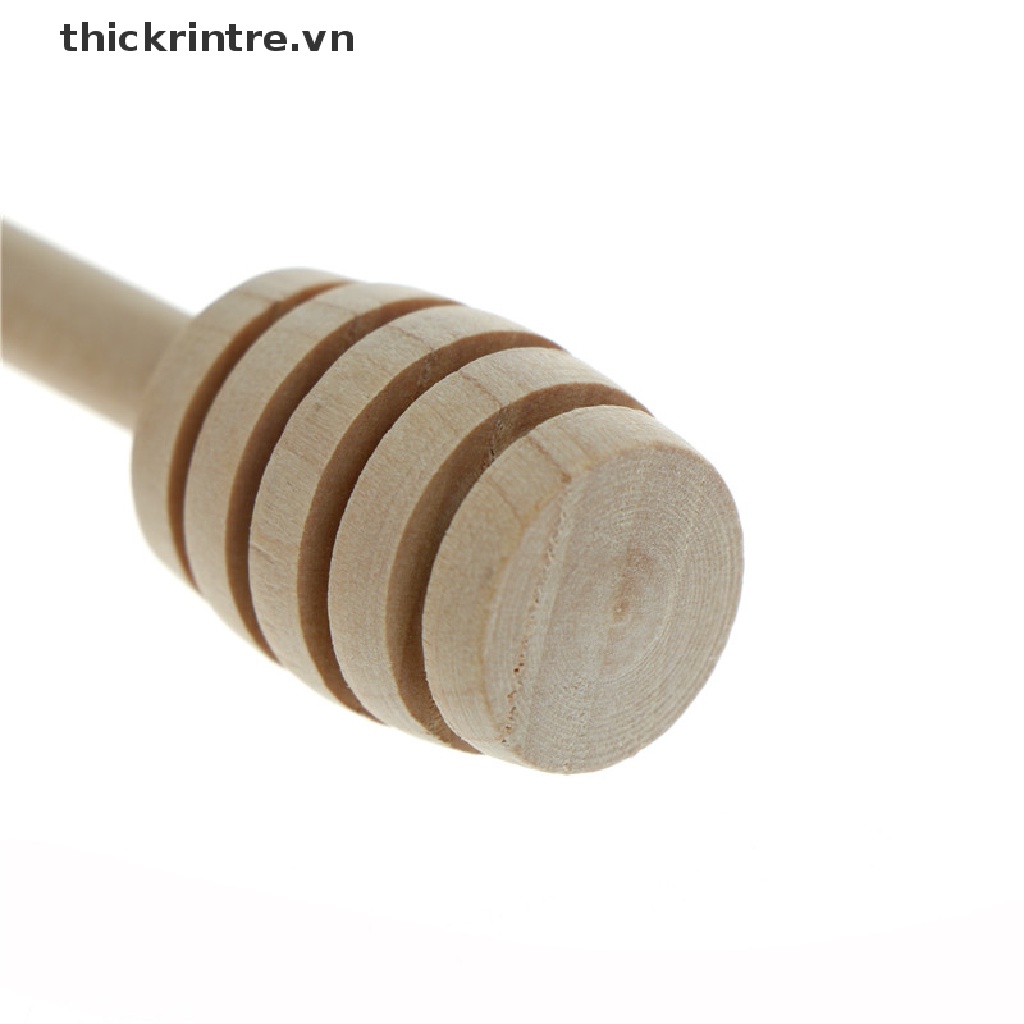 Muỗng Múc Mật Ong Bằng Gỗ Với Tay Cầm Dài Tiện Dụng