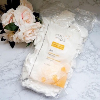 Bông tẩy trang TETRA LE SOIN Pháp 500 miếng