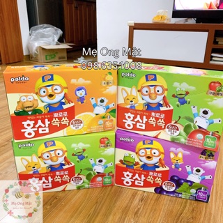 NƯỚC HỒNG SÂM TRẺ EM PORORO CỦA HÃNG PALDO - NỔI TIẾNG NHẤT HÀN QUỐC