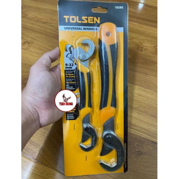 TH Bộ mỏ lết đa năng tolsen 15282 GIATRITHUC