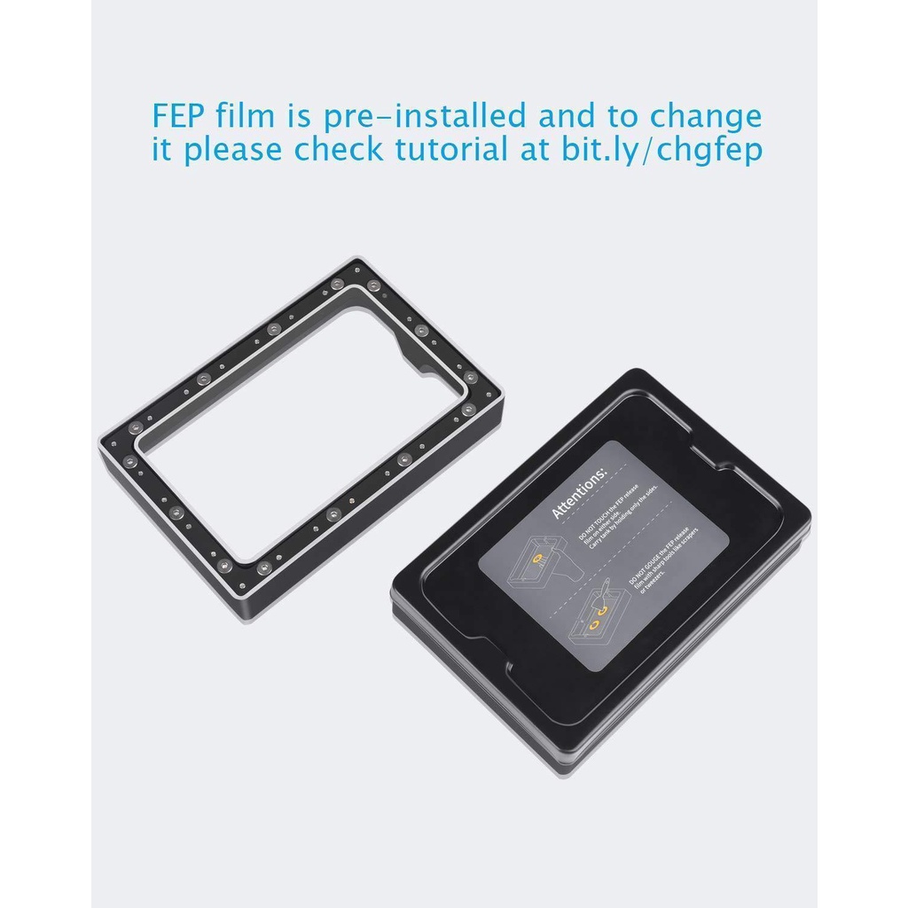 Khay Vat Nhôm Máy in 3D Elegoo Mars 2, Photo, Photón Epax X1