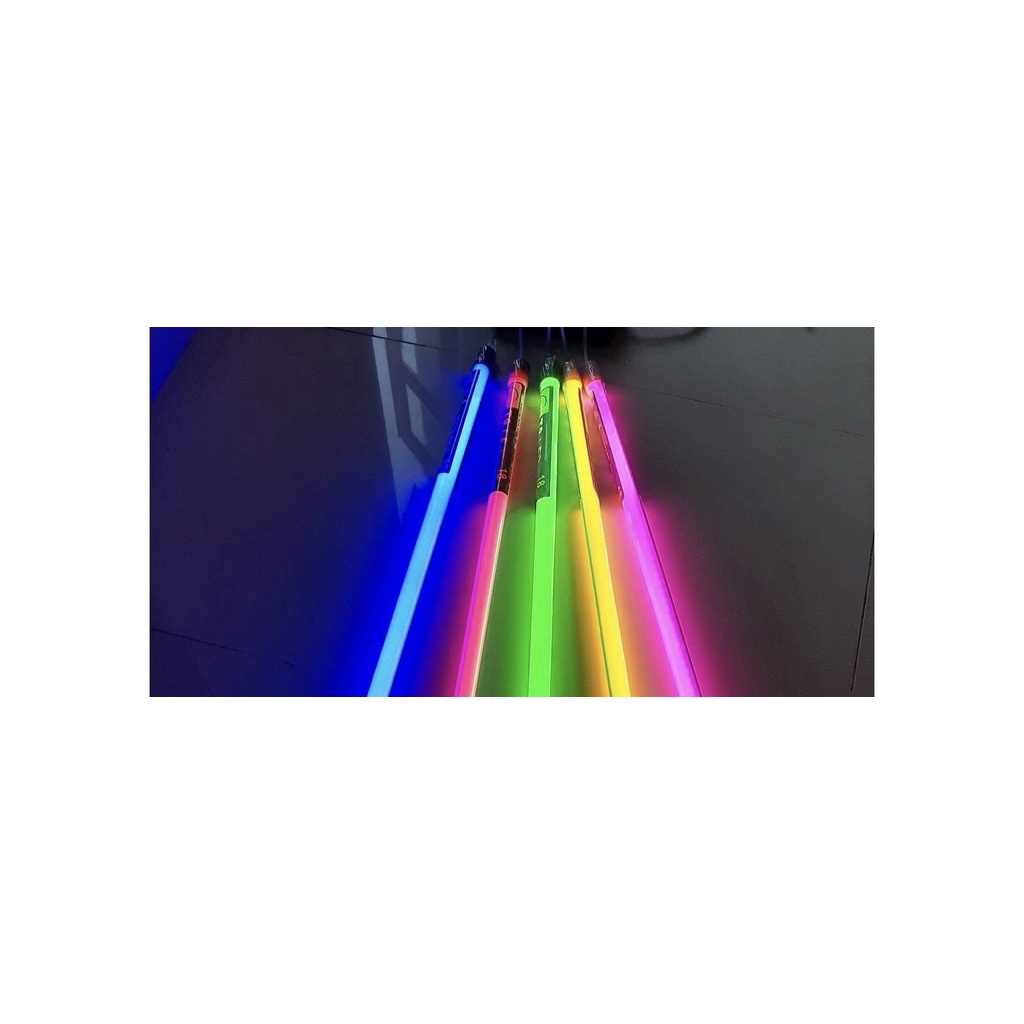 Bóng đèn tuýp led 1m2 nhiều màu trang trí ngoài trời, bóng đèn led t8 trang trí nhiều màu kín nước