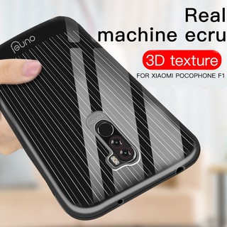 Poco F1 Ốp dẻo trong suốt chống vân tay, ố vàng chính hãng Leuno cho Xiaomi pocophone F1