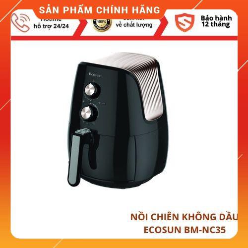 [Mã ELHADEV giảm 4% đơn 300K] [Free Ship] Nồi chiên không dầu Ecosun cao cấp 5,5L , Hàng chính hãng - bảo hành 12 tháng