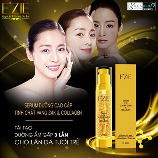 Serum Dưỡng Cao Cấp Tinh Chất Vàng E'ZIE SERUM LUCXURY 24k GOLD COLLAGEN