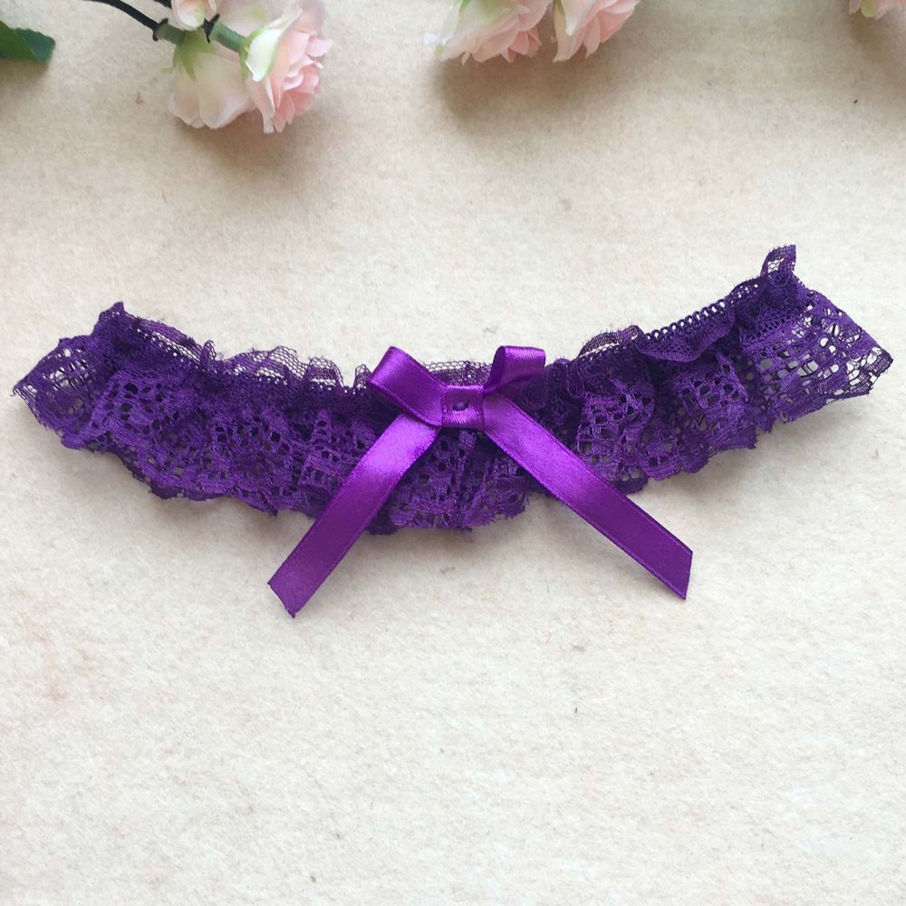 Đai Đeo Đùi Phối Ren Hoa Đính Nơ Quyến Rũ Cho Nữ