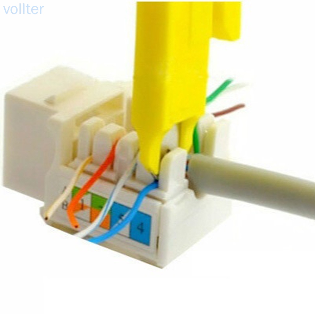 Set 2 Dụng Cụ Tuốt Vỏ Dây Cáp Mạng Điện Thoại Tiện Dụng