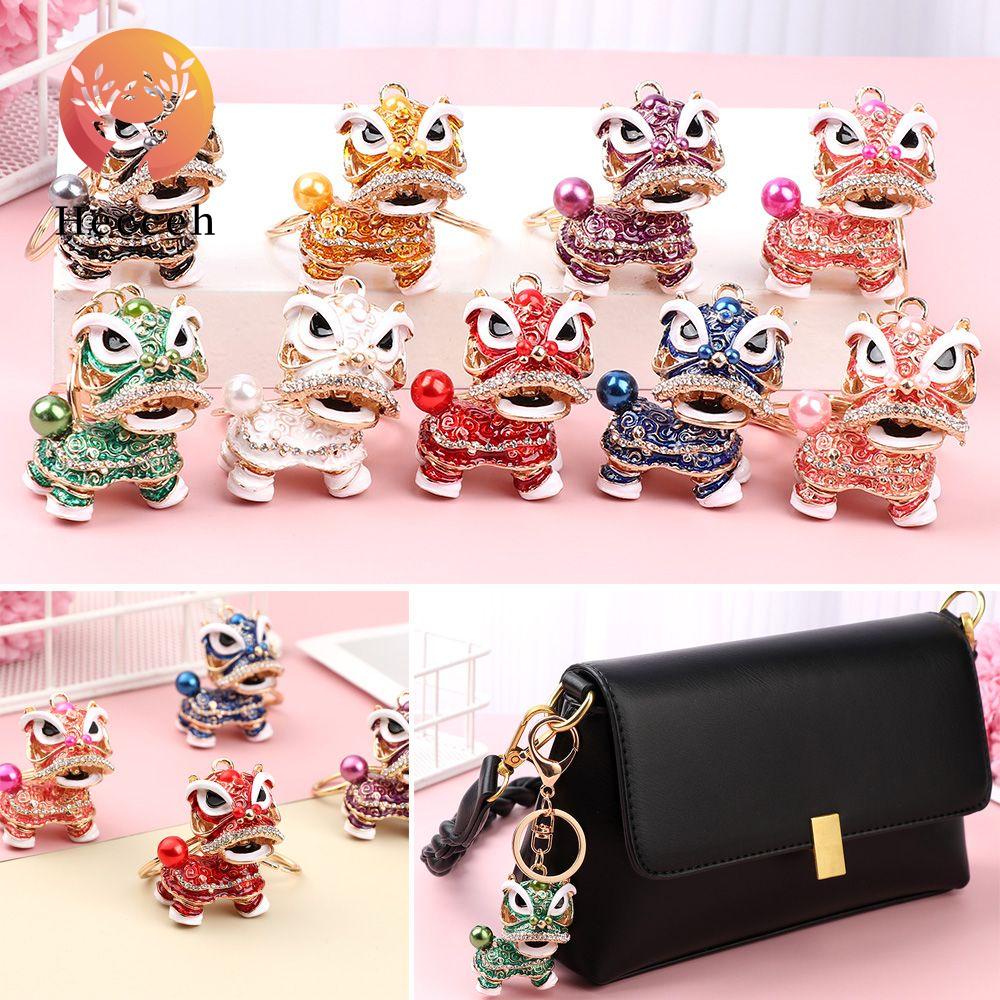 Móc Chìa Khóa Xe Hơi Heceh Dance Lion Chống Thất Lạc