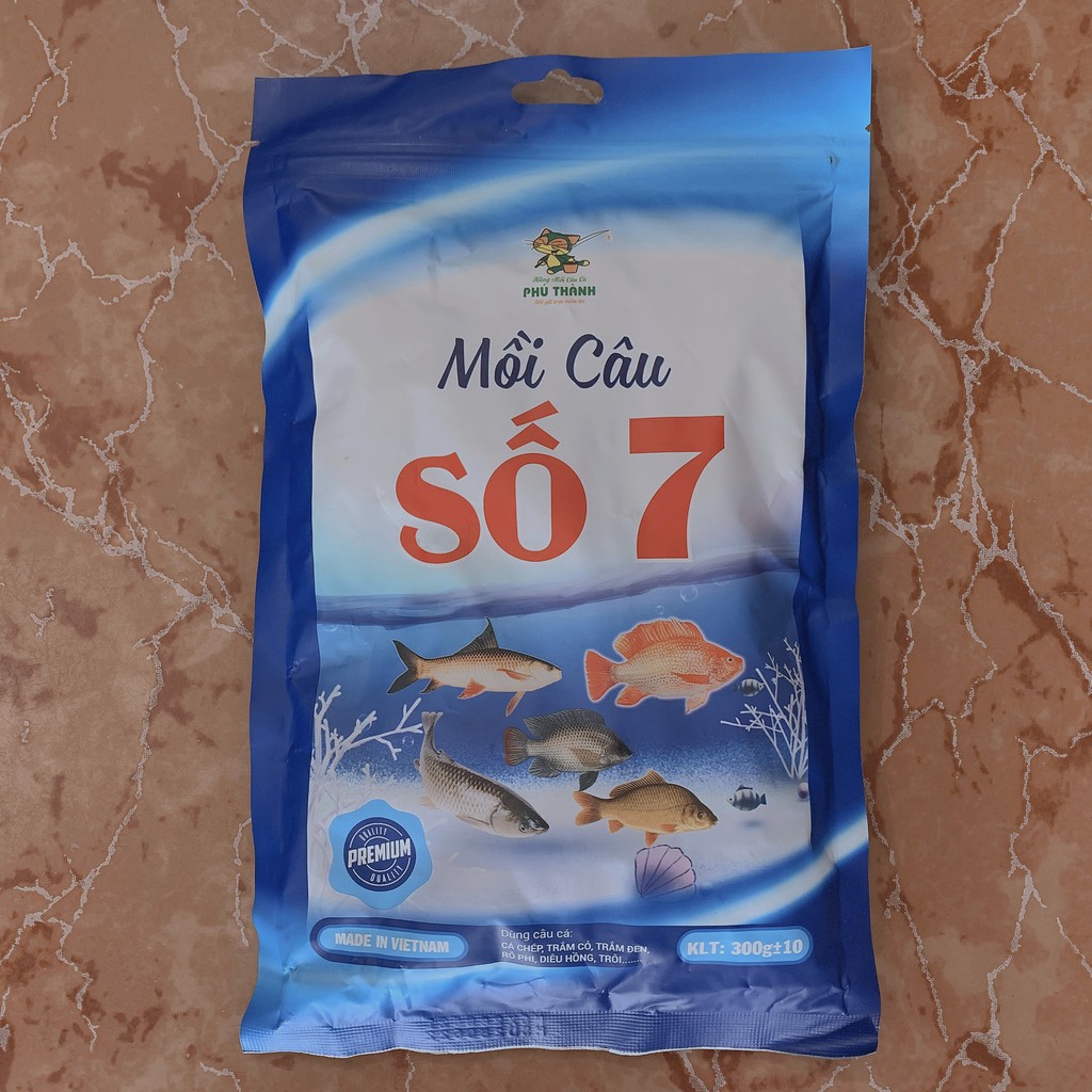 Mồi câu cá Phú Thành số 9,số 7,diếc chép