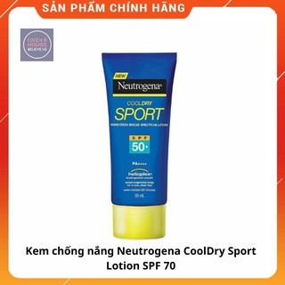  Kem chống nắng Neutrogena Cooldry Sport SPF50 88ml