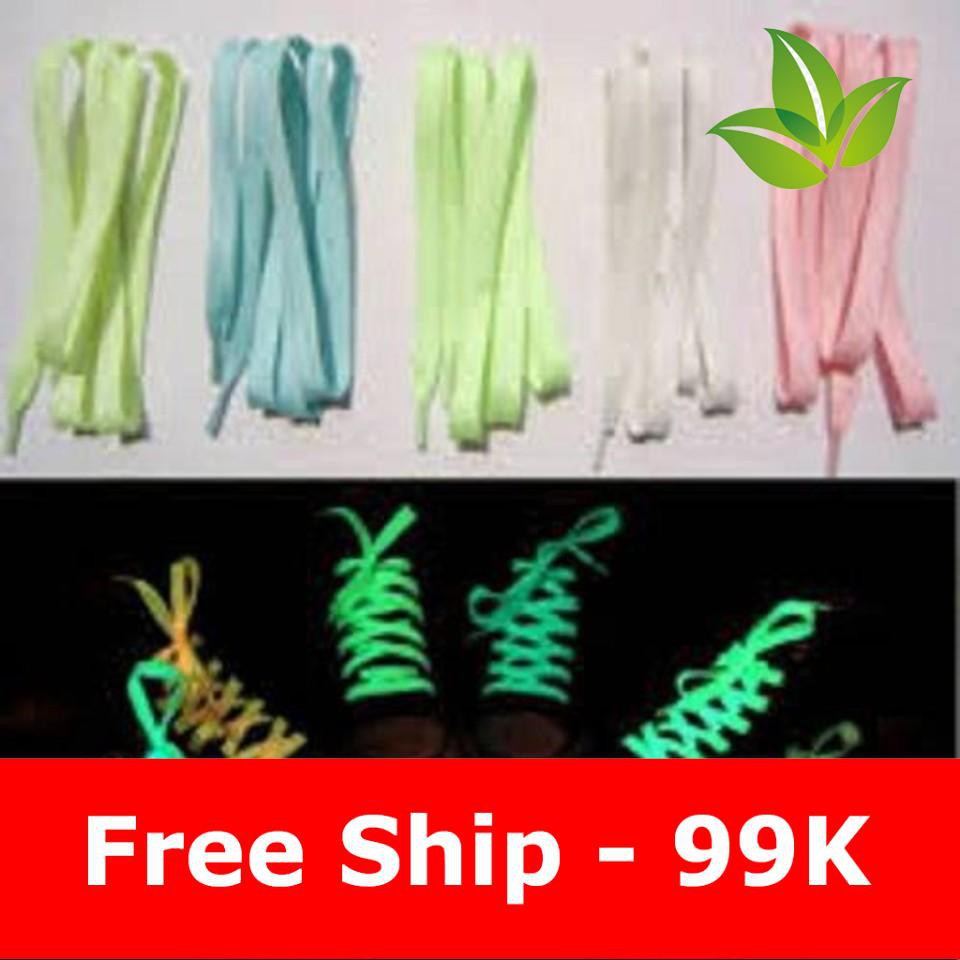  1 Đôi Dây Giày Dạ Quang Phát Sáng Trong Đêm 80 cm  mã sp NL3931  B((Ảnh chính chủ))