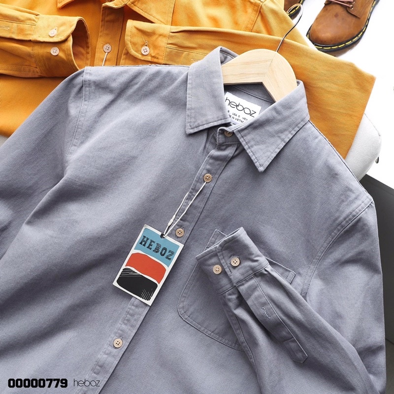 Áo sơmi dài tay nam HB